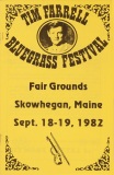 PROG-0126, Tim Farrell Bluegrass Festival, 1982