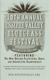 PROG-0146, Ossipee Valley Bluegrass Festival, 10th Annual