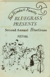 PROG-0154, Prindall Family Bluegrass Festival, Second Annual, 1980