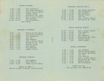PROG-0155, Prindall Family Bluegrass Festival, Second Annual, 1980